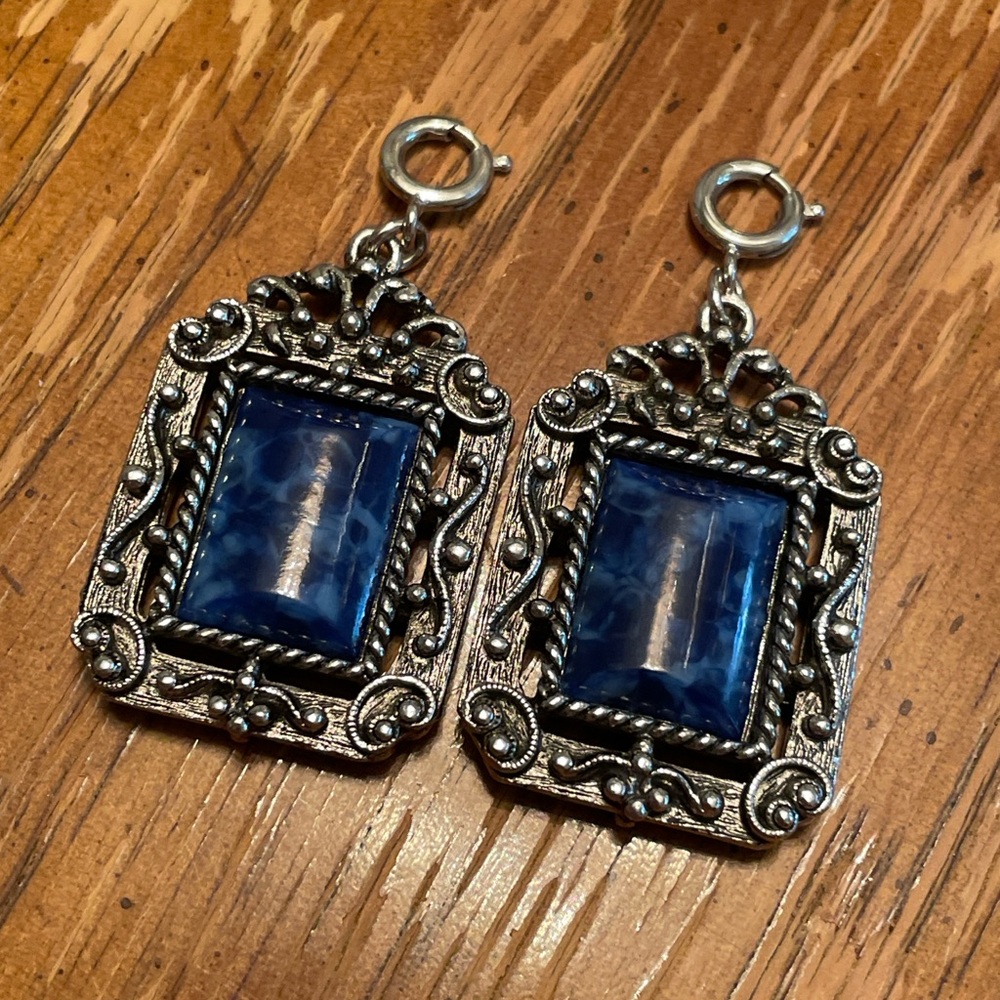 Vintage 1973 SARAH COVENTRY Roman Holiday Pendant / Charm Only Set of 2